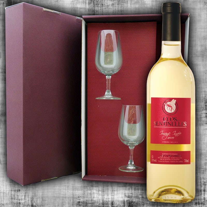 Gift box Meat "Image innée" and 2 tasting glasses