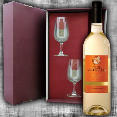 Gift box Meat "Image Immuable" and 2 tasting glasses