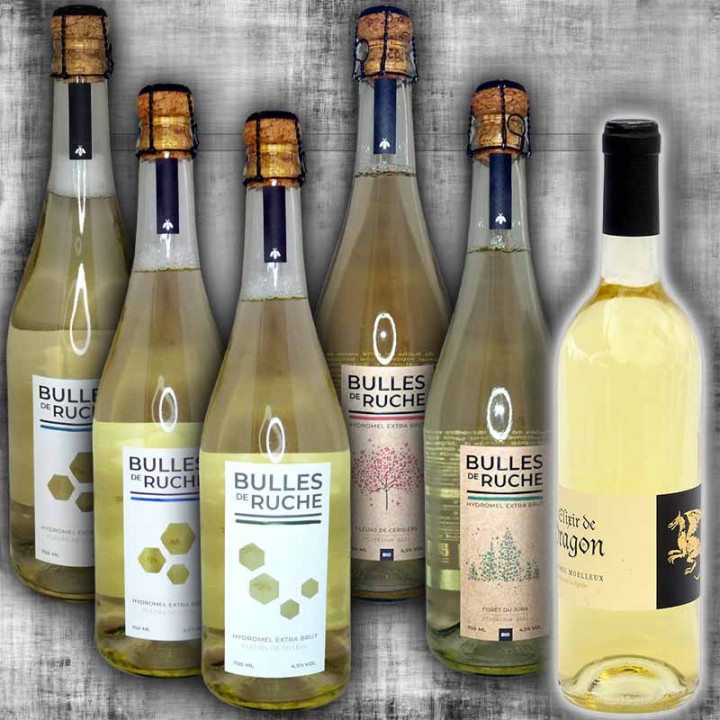 Tasting pack of 6 meads 75cl