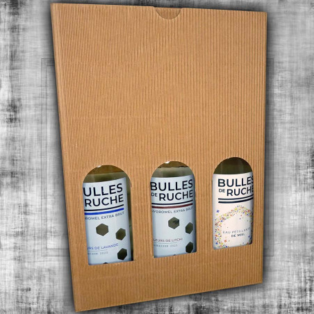 Coffret cadeau Bulles de ruche 3x27.5cl