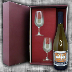 Gift box Chouchen Vieux Sec 75cl and 2 tasting glasses