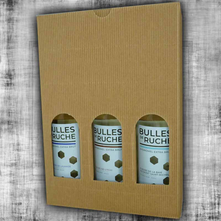 Gift Box 3 Fleur de bulle 27.5cl 4.5% Vol : Lavender, Litchi and Mont Saint-Michel Bay