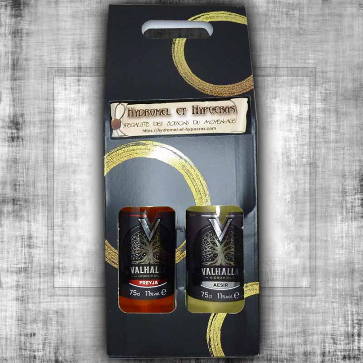 Gift box 2 meads Valhalla 75cl : Aesir Et Freya