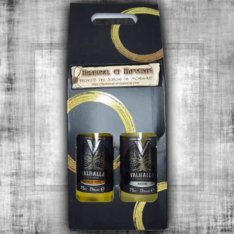 Gift box 2 meads Valhalla 75cl : Aesir and Doble Miel