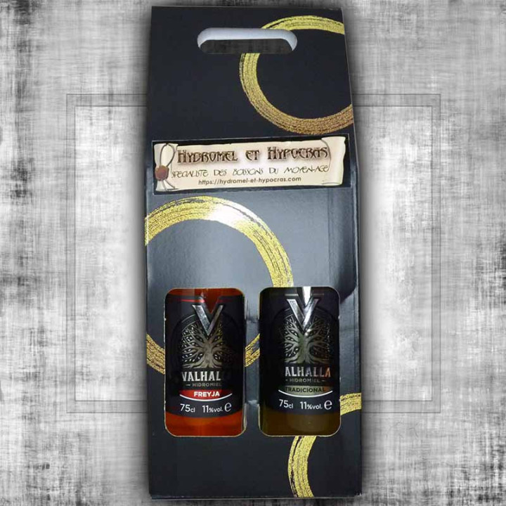 Gift box 2 meads Valhalla 75cl : Freyja and Tradicional