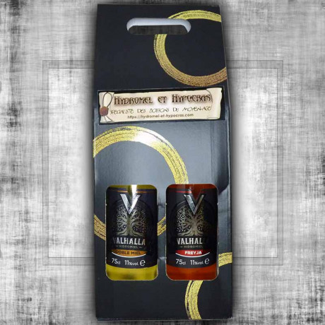 Coffret Cadeau 2 hydromels Valhalla 75cl : Doble Miel et Freyja