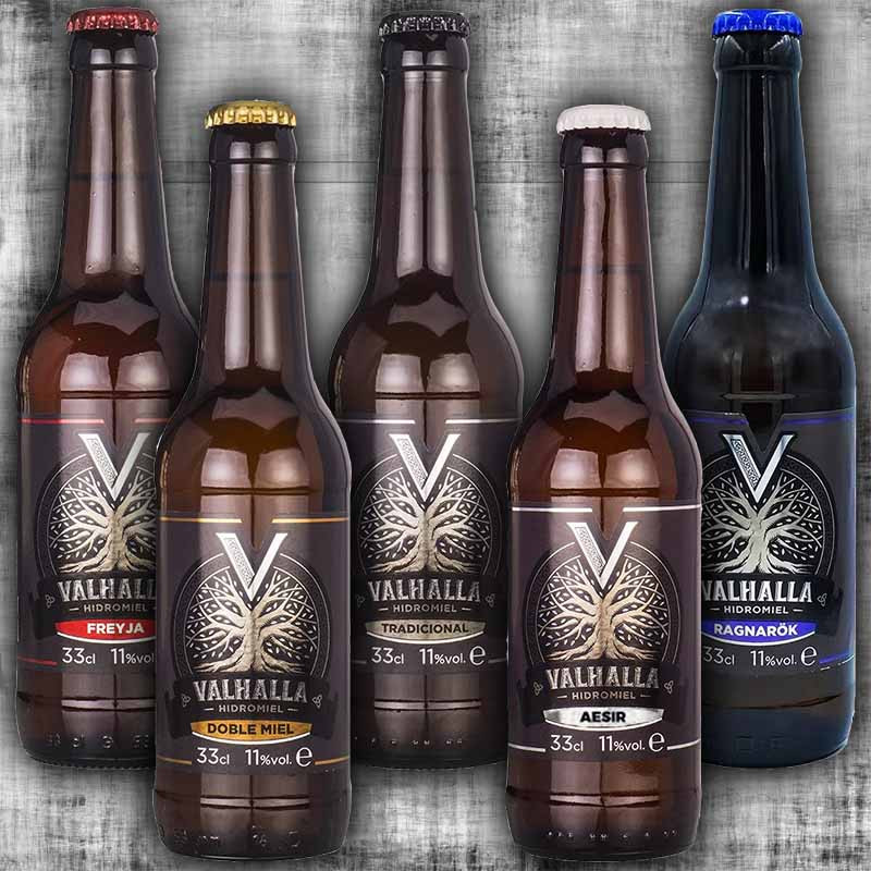 Valhalla mead tasting pack 5x33cl