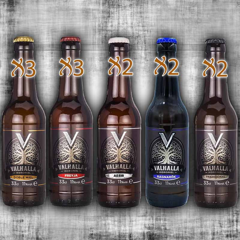 Assortment of 12 Valhalla meads 33cl n°2