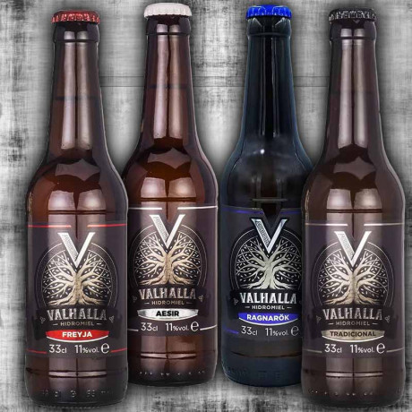 Valhalla mead tasting pack 4x33cl n°2