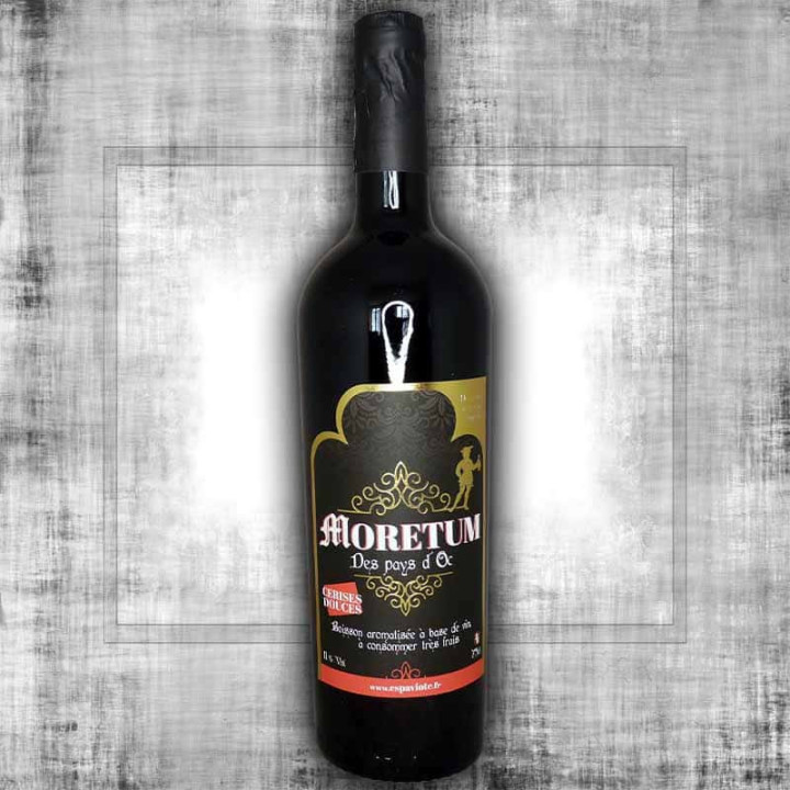 Moretum with sweet cherry - wine from the Middle Ages - 75cl