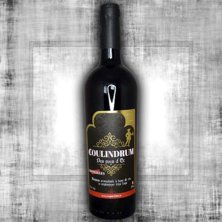 Coulindrum des pays d'Oc - vin du moyen age à la groseille