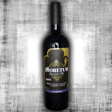 Moretum à la prune noire - vin médiéval - 75cl