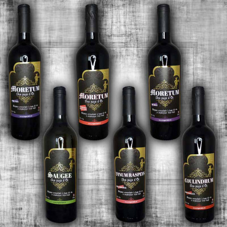 Assortiment de 6 vins fruits et plantes 75cl