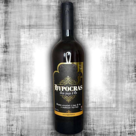 Hypocras blanc 75cl - vin du moyen age