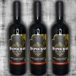 Set of 3 red hypocras