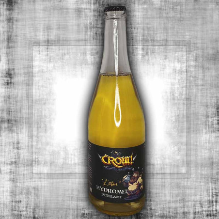 Hydromel pétillant Crom l'éthéré 75cl - Léger et frais 5% Vol