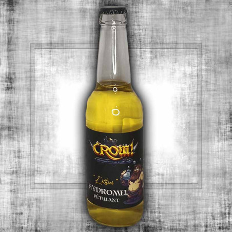 Hydromel pétillant Crom l'éthéré 33cl - Léger et frais 5% Vol