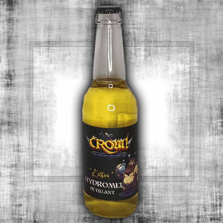 Crom l'éthéré sparkling mead 33cl - Light and fresh 5% ABV