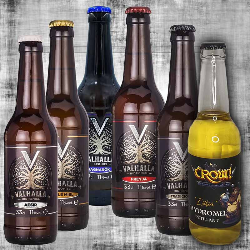 Tasting set of 6 meads  33cl