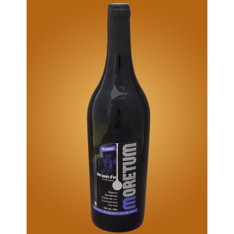 Moretum à la prune noire - vin médiéval - 75cl Moretum à la prune noire - vin médiéval - 75cl